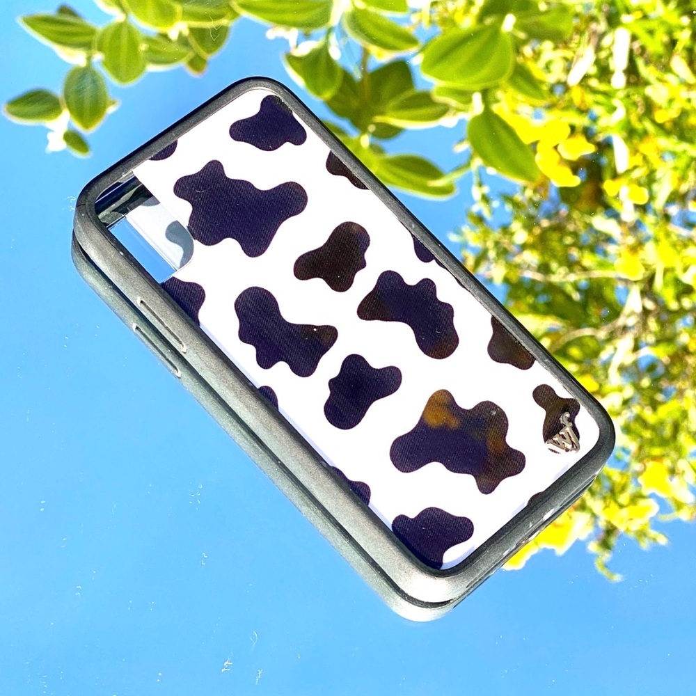 Wildflower Cow iPhone X/XS case